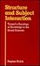 Structure and Subject Interaction: Toward a Sociology of Knowledge in the Social Sciences (Books in Library & Information Science)
