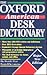 The Oxford American Desk Dictionary