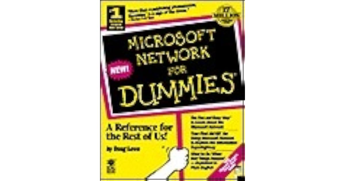 The Microsoft Network for Dummies by Doug Lowe