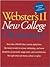 Webster's II New College Dictionary by Merriam-Webster