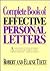 Complete Book of Effective Personal Letters: A Collection of Over 400 Model Letters for Almost Every Form of Personal Correspondence