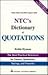 Ntc's Dictionary of Quotati...