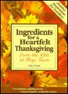 Ingredients for a Heartfelt Thanksgiving from the Kids at Boys Town (Paperback)