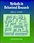 Methods in Behavioral Research