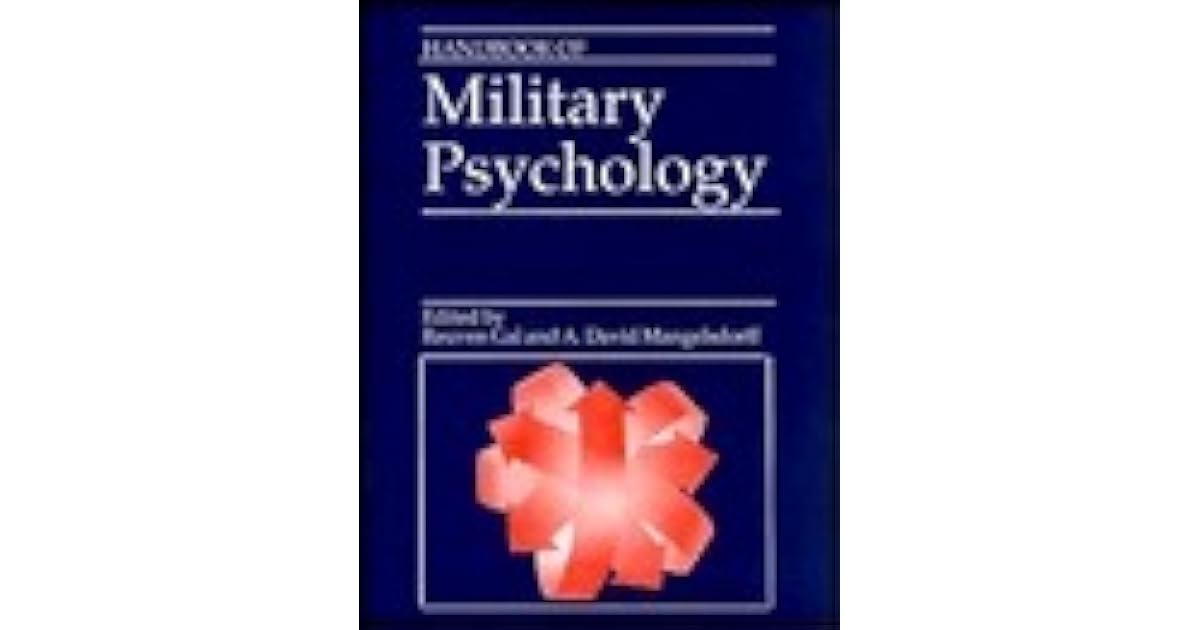 Handbook of Military Psychology by Reuven Gal