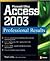 Microsoft Office Access 2003 Professional Results