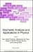Stochastic Analysis and Applications in Physics
