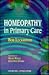 Homeopathy in Primary Care