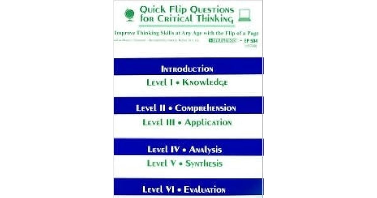Good examples of critical thinking picture
