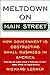 Meltdown on Main Street: How Government Is Obstructing Small Business in America