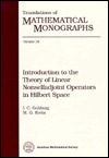 Introduction to the Theory of Linear Nonselfadjoint Operators,