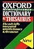 The Oxford Minireference Dictionary & Thesaurus