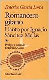 Romancero gitano y Llanto por Ignacio Sánchez Mejías (Paperback)