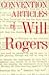 Convention Articles of Will Rogers (Writings of Will Rogers Series : No 2)