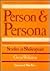 Person and Persona: Studies...