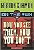Now You See Them, Now You Don't (On the Run)