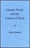 Literary Power and the Criteria of Truth (Hardcover)