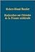 Recherches sur l'histoire de la France Médiéval: Des Mérovingiens aux Premiers Capétiens (Variorum Collected Studies) (French Edition)