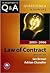 Questions & Answers Law of Contract 2005-2006 (Blackstone's Law Questions and Answers)