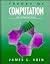 Theory of Computation by James L. Hein
