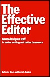 The Effective Editor (Paperback)