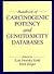 Handbook of Carcinogenic Potency and Genotoxicity Databases