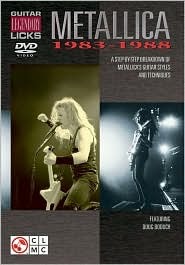 Metallica - Guitar Legendary Licks 1983-1988: A Step-By-Step Breakdown of Metallica's Guitar Styles and Techniques (DVD (NTSC))