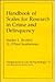 Handbook of Scales for Research in Crime and Delinquency (Perspectives in Law & Psychology, V. 5)
