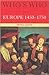 Who's Who in Europe 1450-1750