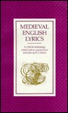 Medieval English Lyrics: A Critical Anthology (Paperback)