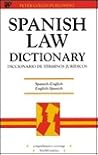 Spanish Law Dictionary/Diccionario De Terminos Juridicos by P. H. Collin