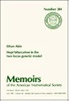 Hopf Bifurcation in the Two Locus Genetic Model (Memoirs of the American Mathematical Society)