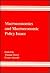 Macroeconomics and Macroeconomic Policy Issues