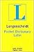 Langenscheidt Pocket Latin Dictionary: Latin-English, English- Latin (English and Latin Edition)