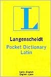 Langenscheidt Pocket Latin Dictionary: Latin-English, English- Latin (English and Latin Edition)