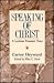 Speaking of Christ by Carter Heyward
