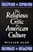 The Religious Critic in American Culture (SUNY Series in Religious Studies)