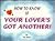 How to Know If Your Lover's...