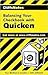 Cliffsnotes Balancing Your Checkbook With Quicken by Jill Gilbert