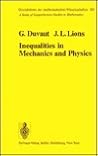 Inequalities in Mechanics & Physics (Grundelhren Der Mathematischen Wissenschaften)