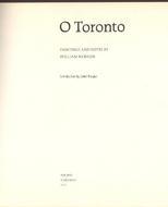 O Toronto: Paintings and Notes
