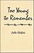 Too Young to Remember (Jewish and Holocaust Study)