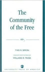 Community of the Free (Paperback)