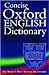 Concise Oxford English Dictionary: plain edition