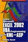 LEARN MS EXCEL 2002 VBA/XML PROGRAM & ASP: .