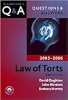 Questions & Answers: Law of Torts 2005-2006 (Blackstone's Law Questions and Answers) Questions & Answers: Law of Torts 2005-2006 (Blackstone's Law Questions and Answers)
