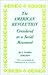 The American Revolution Considered as a Social Movement