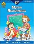 School Zone Math Readiness Workbook: 64 Pages, Kindergarten, 1st Grade, Telling Time, Counting Money, Addition, Subtraction, Ages 5 to 7