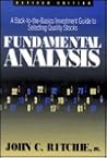 Fundamental Analysis: A Back-To-The Basics Investment Guide to Selecting Quality Stocks