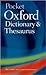 Pocket Oxford Dictionary, T...